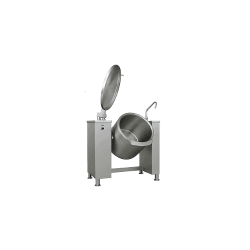 Marmita volcable a gas Cimmsa MVG-150L para uso en Equipamiento Hospitalario
